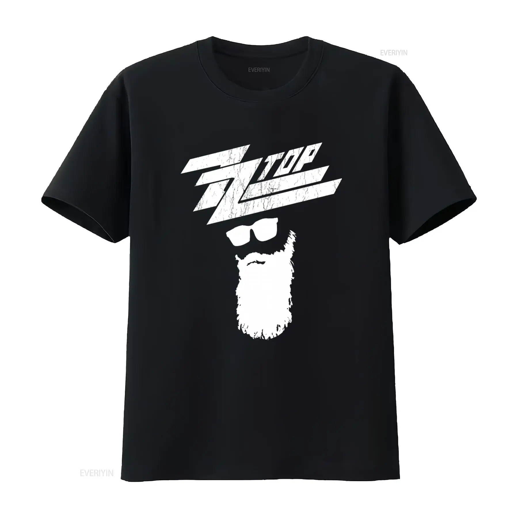 Xl Men'S Fashion - Camiseta Negra de la Banda de