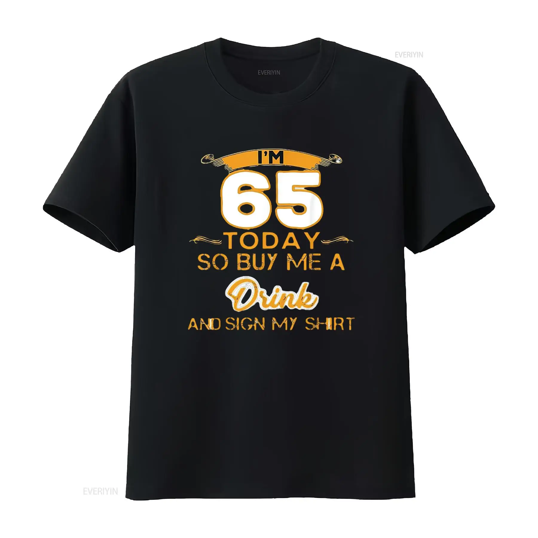 Men'S Fashion Today - Camiseta divertida para hombre del 65