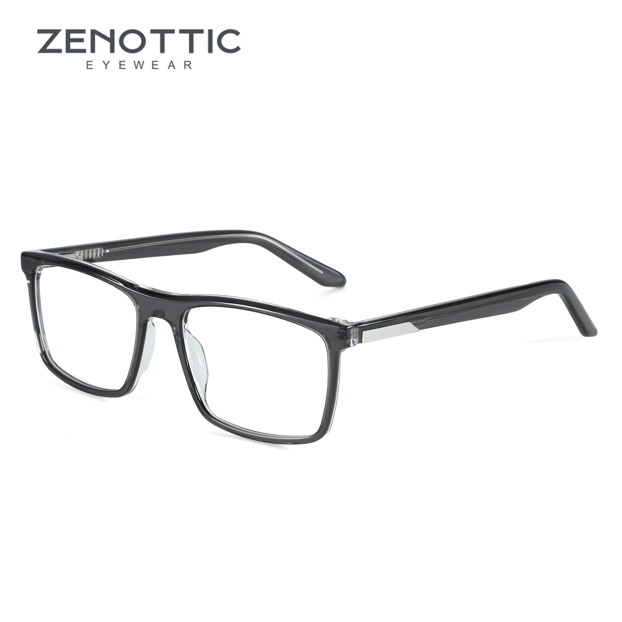 Men'S Fashion Non Prescription Glasses - Gafas ópticas de acetato de tendencia