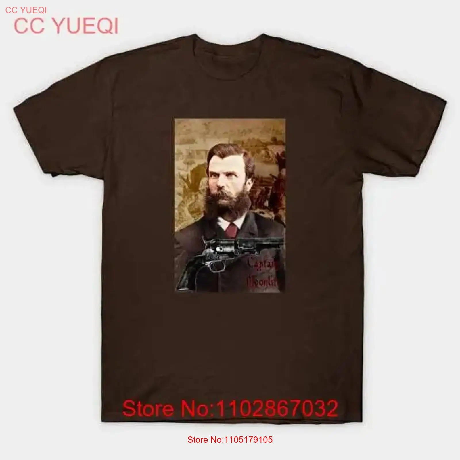 Mens Fashion Australia - Camiseta Capitán Moonlite hecha en Australia