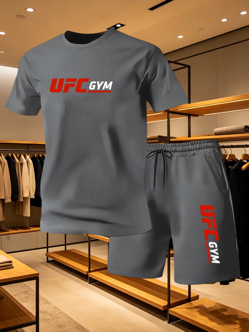 Men'S Fashion Essentials - Conjunto Deportivo Informal de Verano para