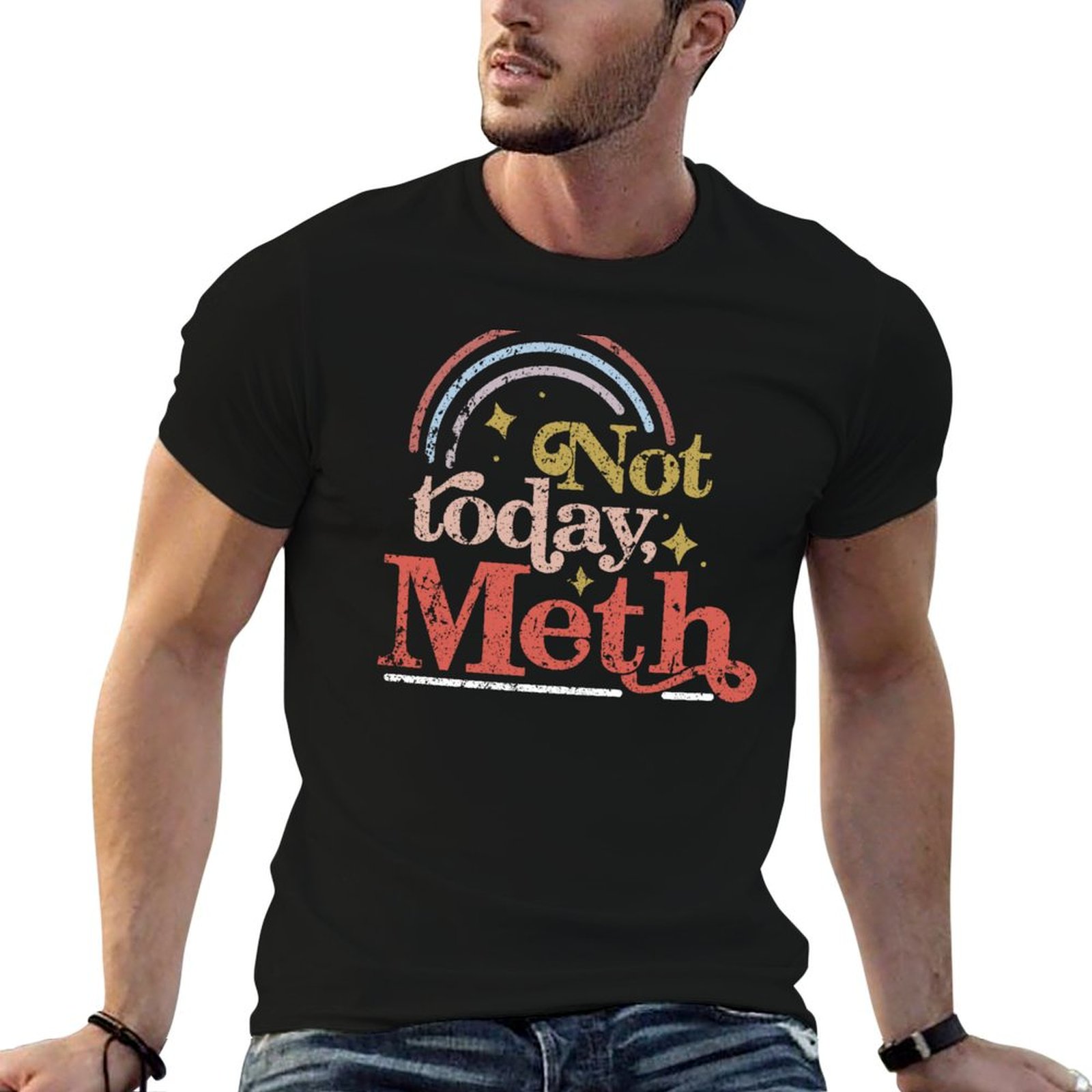Men'S Fashion Today - Camiseta con estampado gráfico de moda