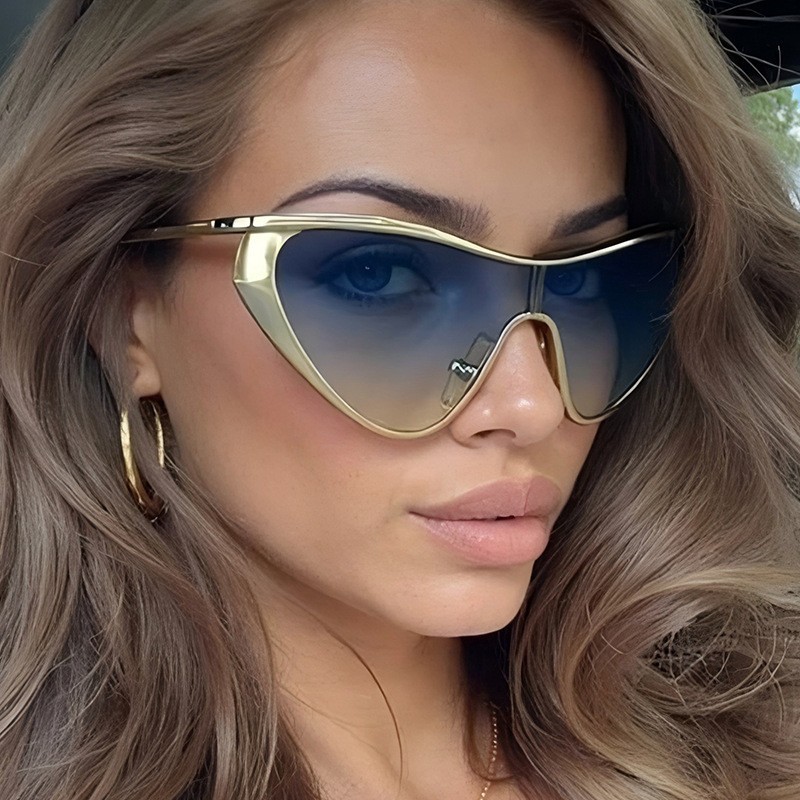 Men'S Fashion Rimless Glasses - Gafas de Sol Estilo Y2K sin