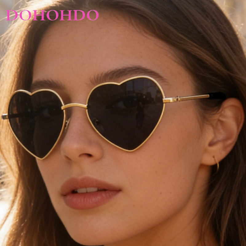 Men Fashion Photography - Gafas de sol Y2K con forma
