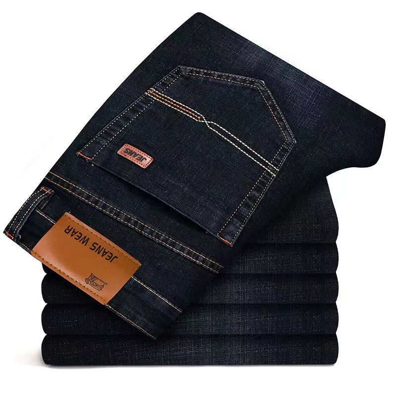 Men'S Fashion Nova Jeans - Pantalones vaqueros rectos a la moda