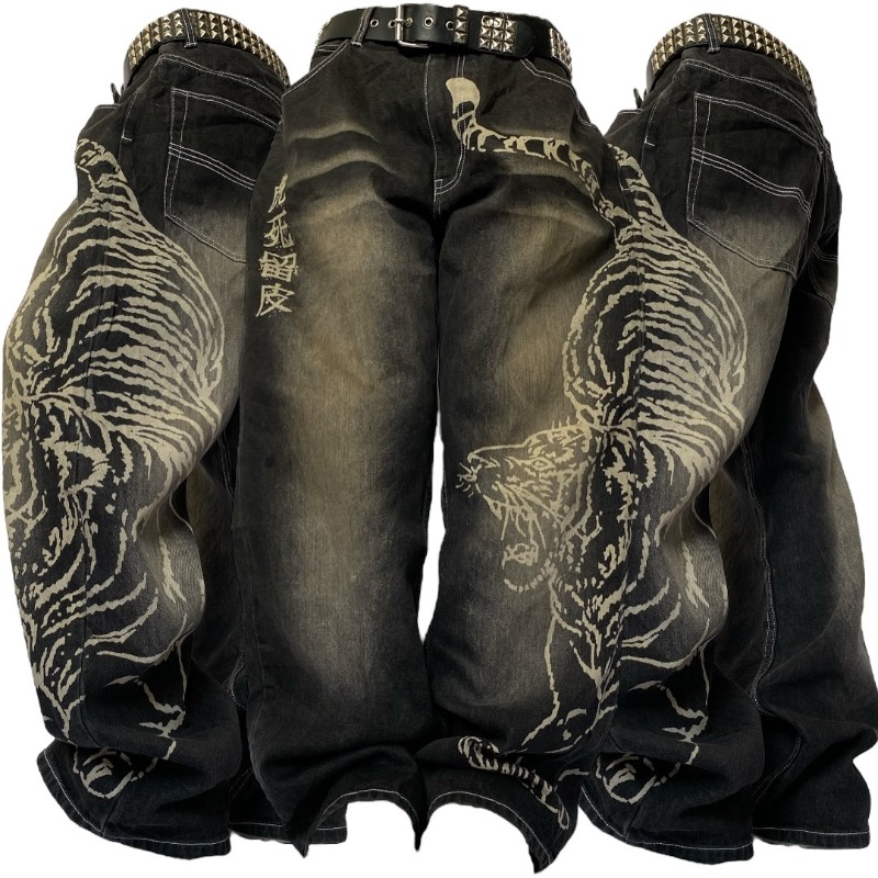 Men'S Fashion Nova Jeans - 2025 moda nuevo patrón de gran