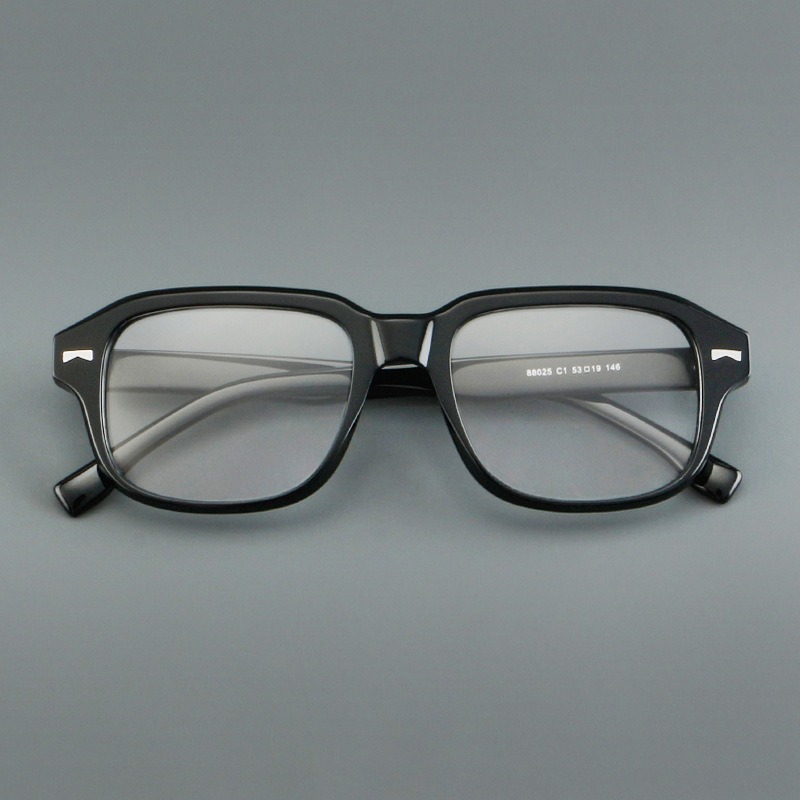 Men'S Fashion Non Prescription Glasses - Montura de gafas ópticas de acetato