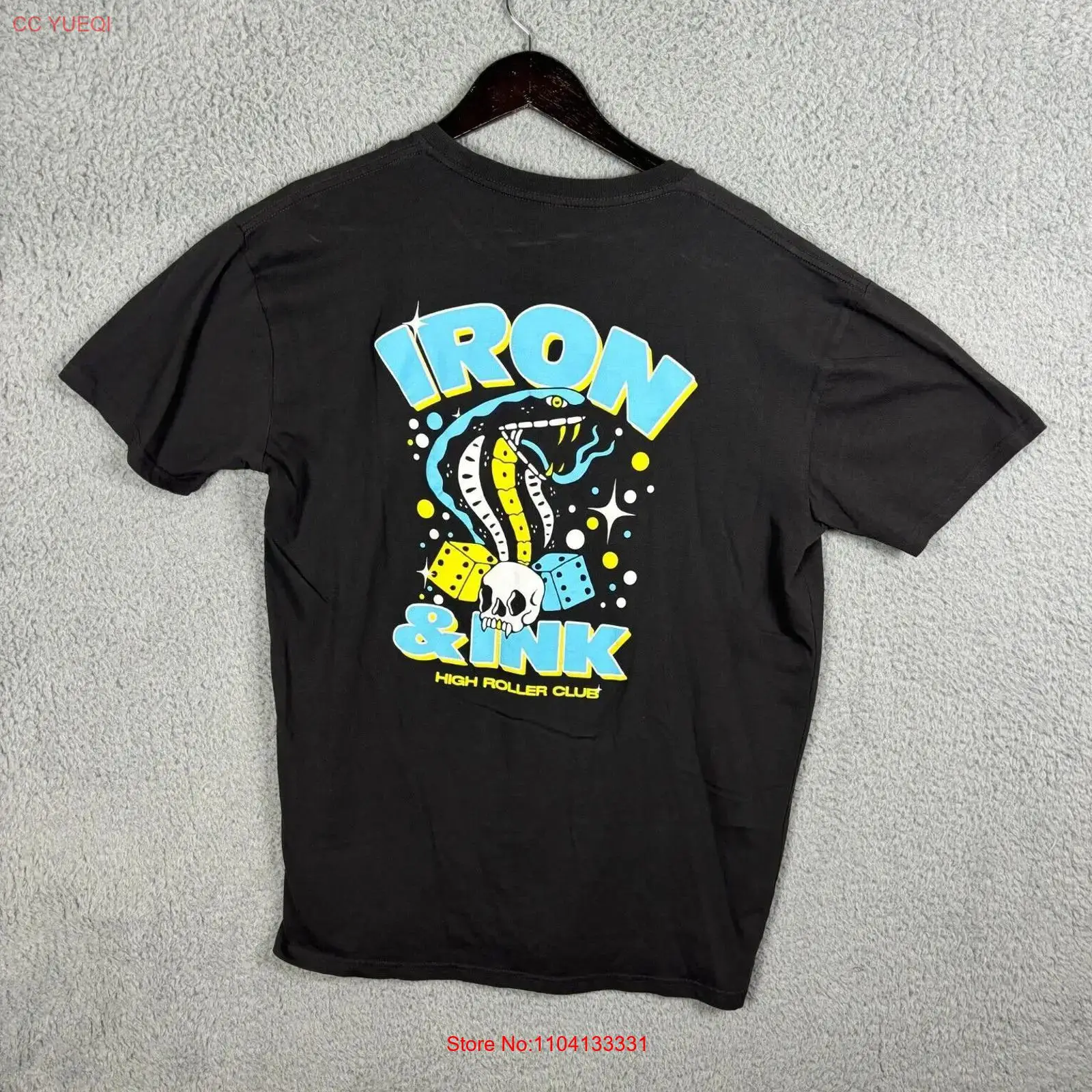 Xl Men'S Fashion - Camiseta de fitness Iron and Ink