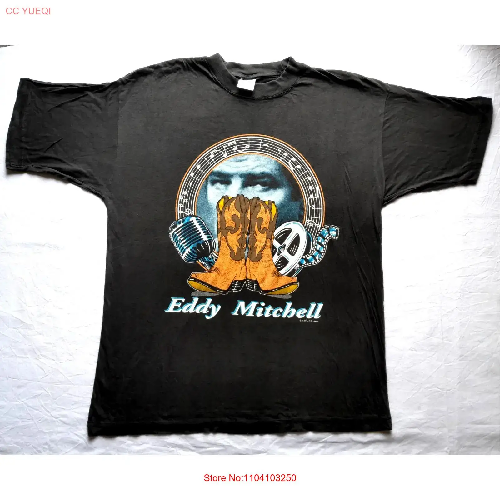 Xl Men'S Fashion - CAMISETA RARA ORIGINAL VINTAGE DE EDDY