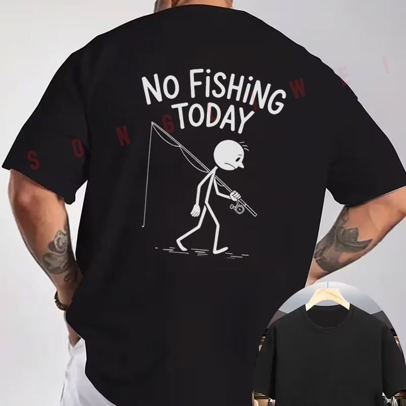 Men'S Fashion Today - Camiseta con estampado de Stickman de