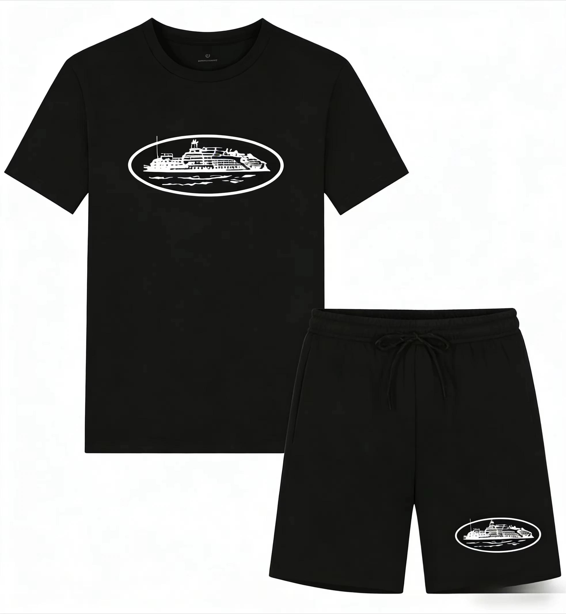 Men'S Fashion Essentials - Conjunto de Verano 2026, Camiseta y