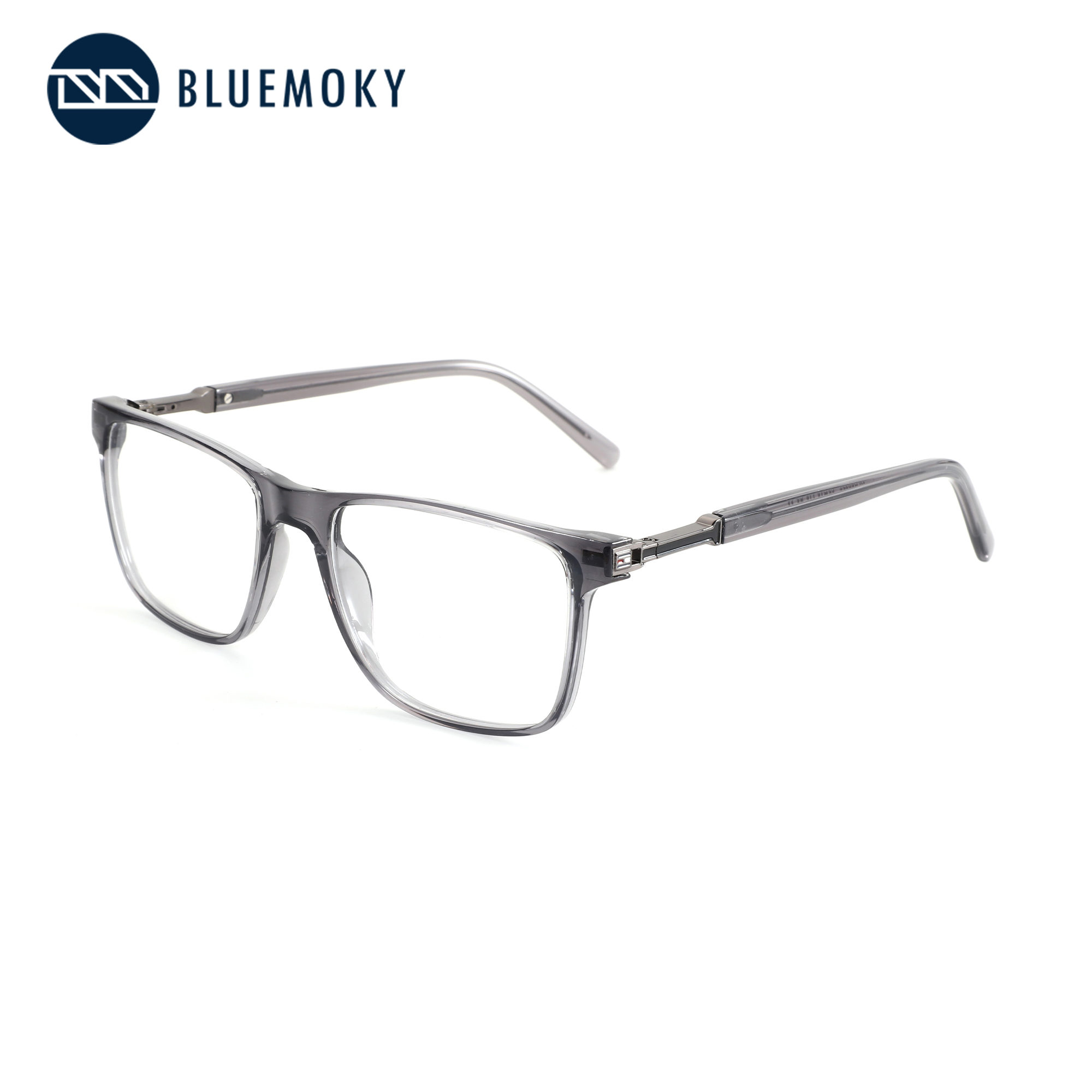 Men'S Fashion Non Prescription Glasses - Gafas de acetato de moda BLUEMOKY