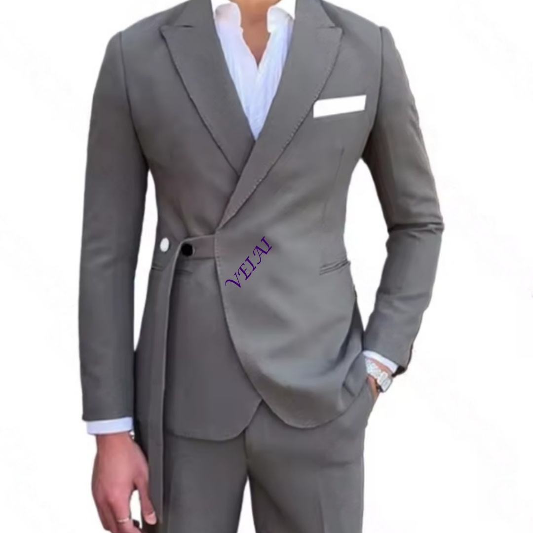 Mens Fashion Trajes - Traje de hombre personalizado de 2