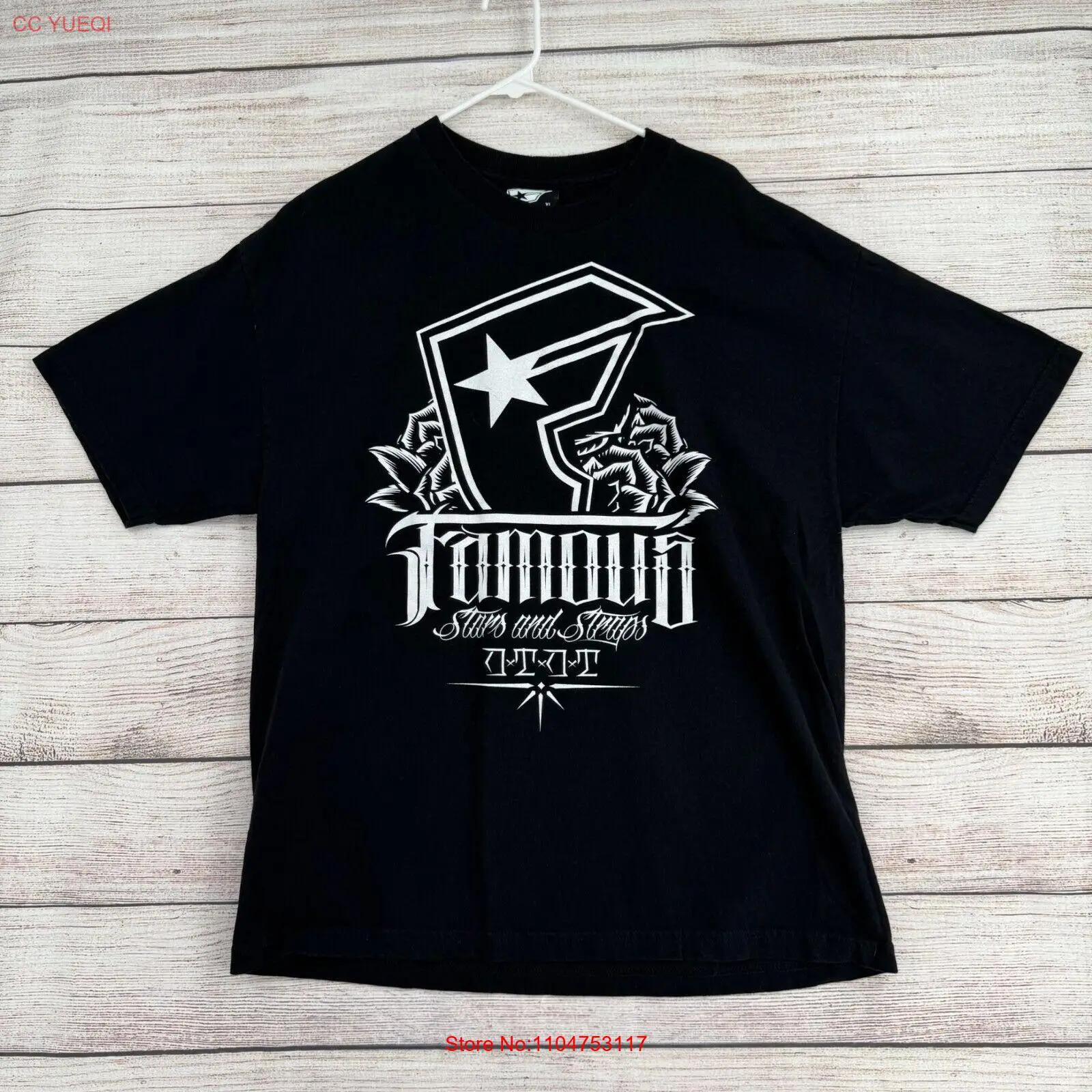Xl Men'S Fashion - Camiseta Vintage con Logo de estrellas