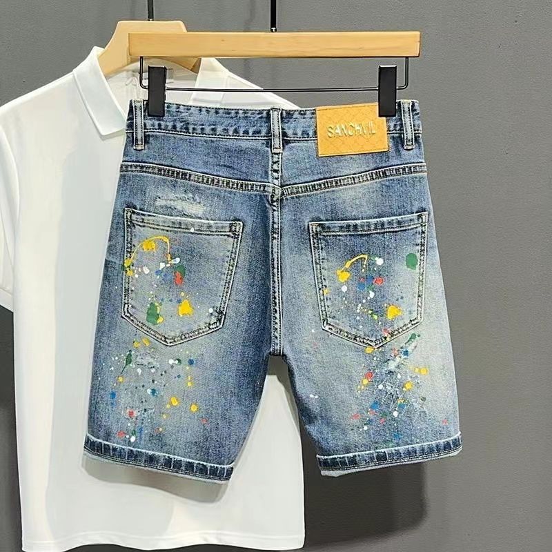 Pantalones vaqueros cortos par - Xl Men'S Fashion reseña y precio