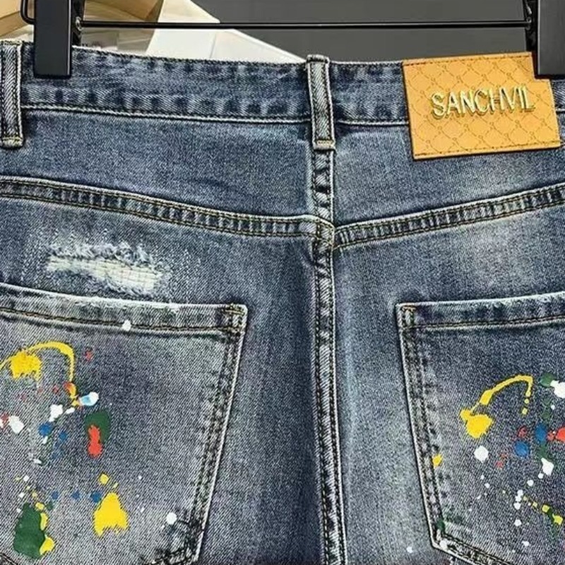 Pantalones vaqueros cortos par - Xl Men'S Fashion reseña y precio