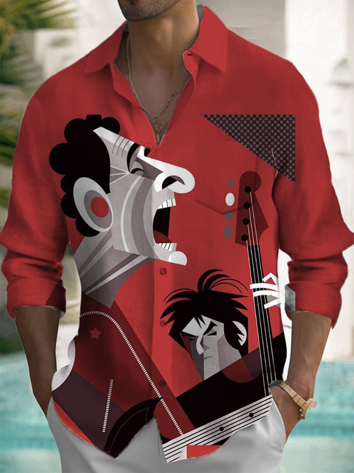 Camisa Casual de Hombre con Bo - Fashion Mens Shirt reseña y precio