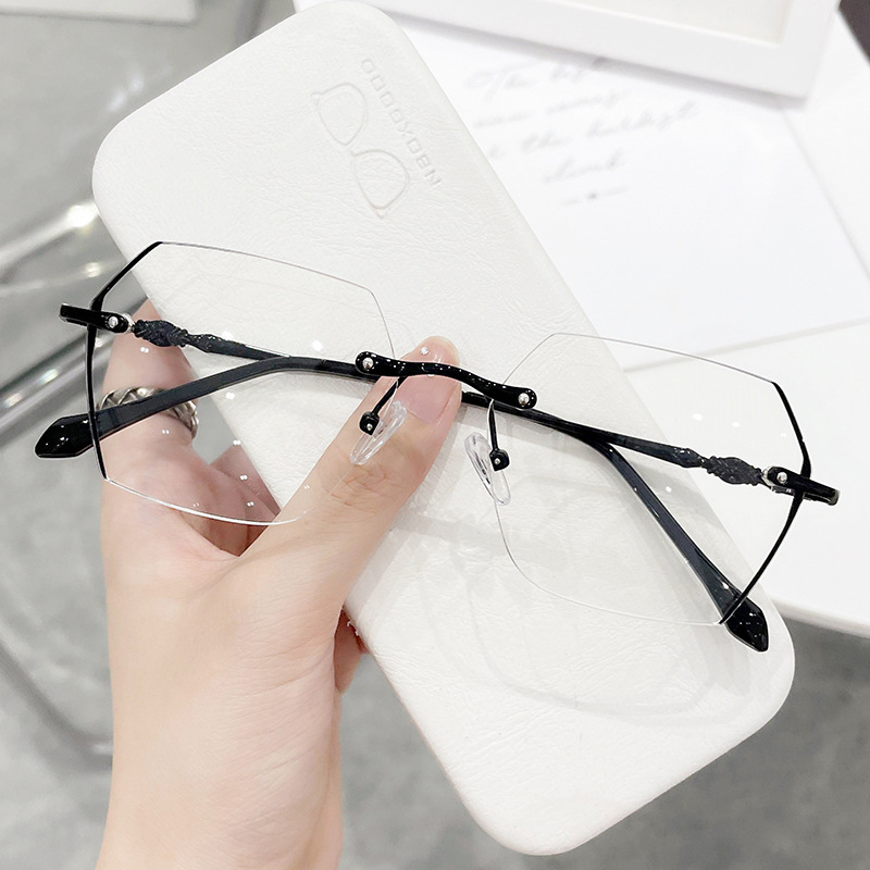 Gafas para miopía sin montura  - Men'S Fashion Rimless Glasses reseña y precio