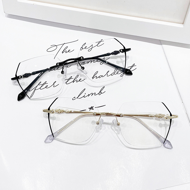 Gafas para miopía sin montura  - Men'S Fashion Rimless Glasses reseña y precio