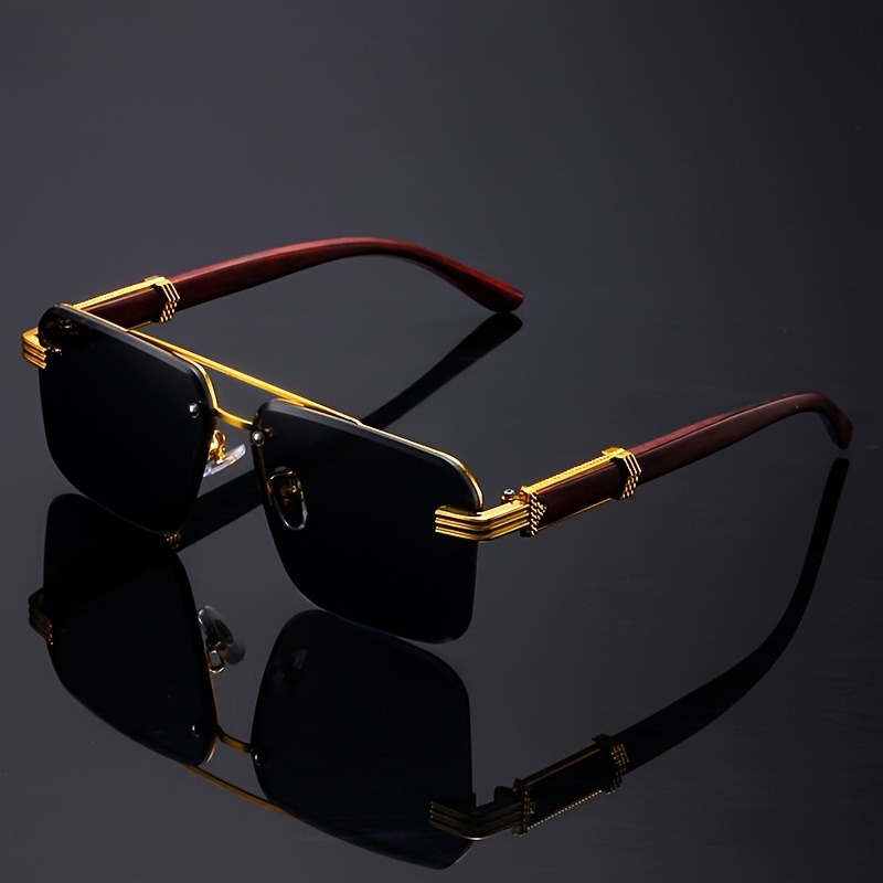 Gafas de Sol Rectangulares de  - Men'S Fashion Rimless Glasses reseña y precio