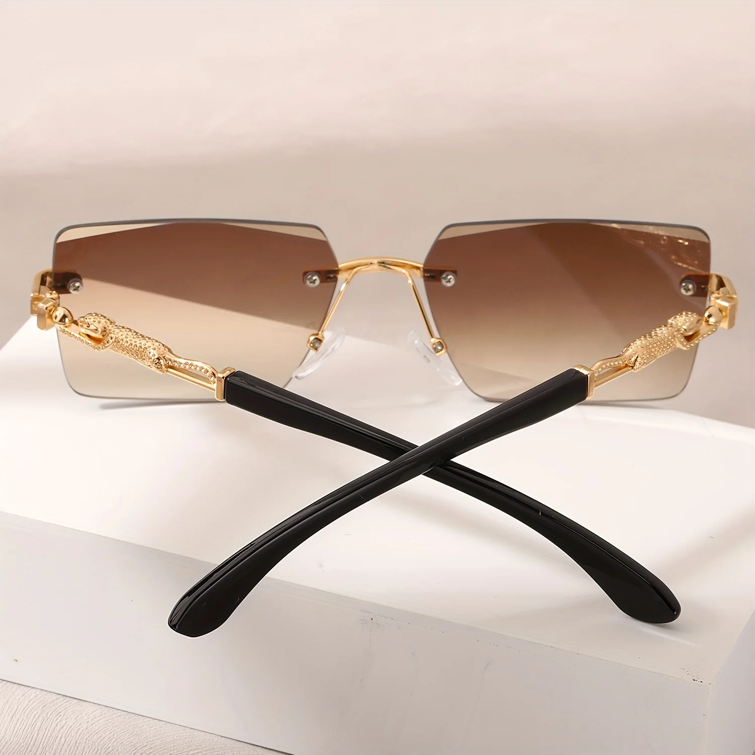 Gafas de sol sin montura para  - Men'S Fashion Rimless Glasses reseña y precio