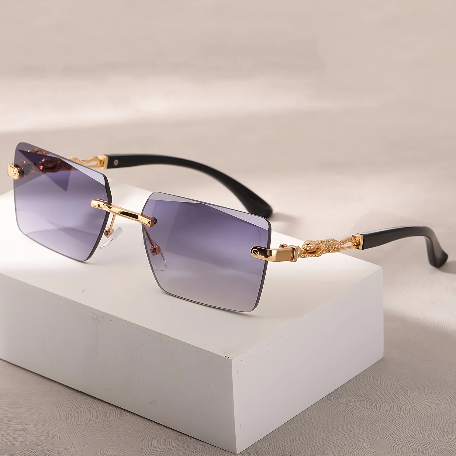 Gafas de sol sin montura para  - Men'S Fashion Rimless Glasses reseña y precio