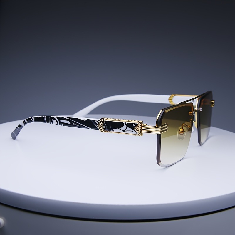 Gafas de sol sin montura para  - Men'S Fashion Rimless Glasses reseña y precio