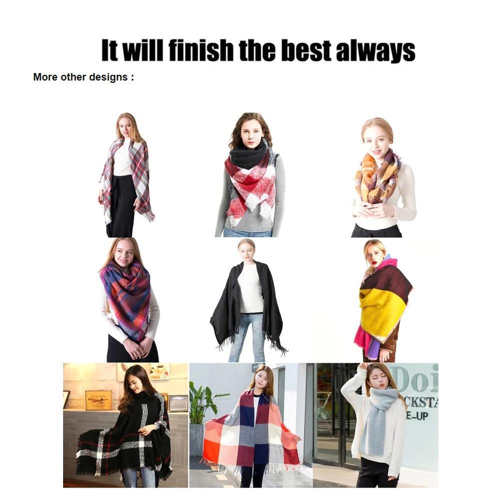 Bufandas de invierno de estilo - Men Scarf Wool reseña y precio