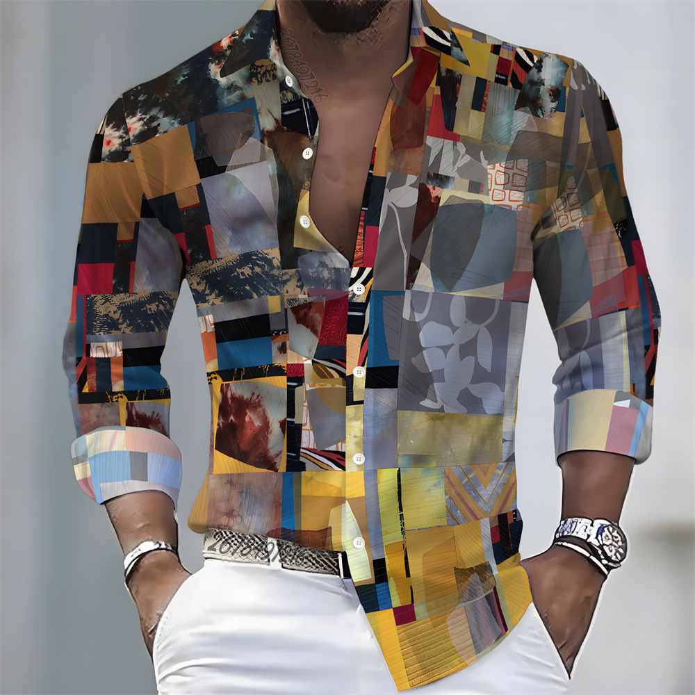Camisa de Manga Larga para Hom - Fashion Mens Shirt reseña y precio