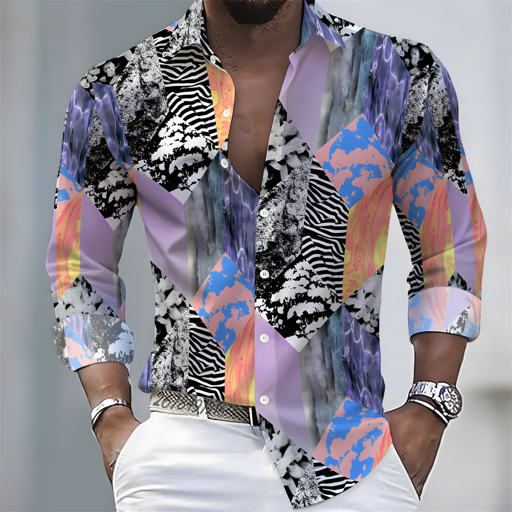 Camisa de Manga Larga para Hom - Fashion Mens Shirt reseña y precio
