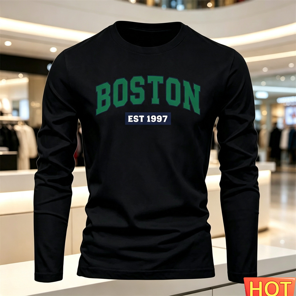Camiseta de manga larga para h - Fashion Mens Shirt reseña y precio