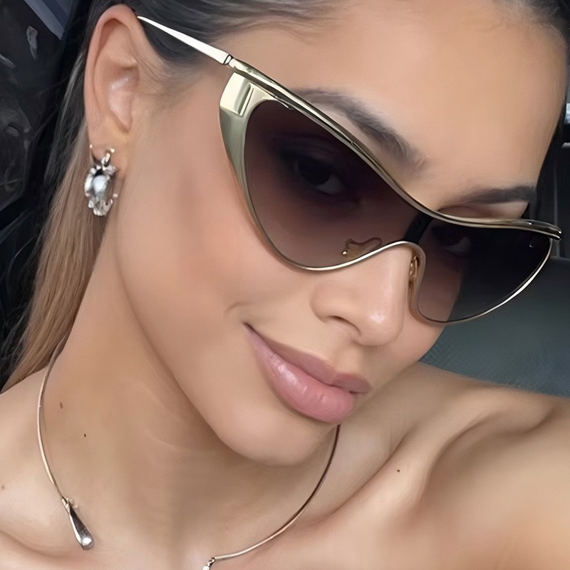 Gafas de Sol Estilo Y2K sin Mo - Men'S Fashion Rimless Glasses reseña y precio
