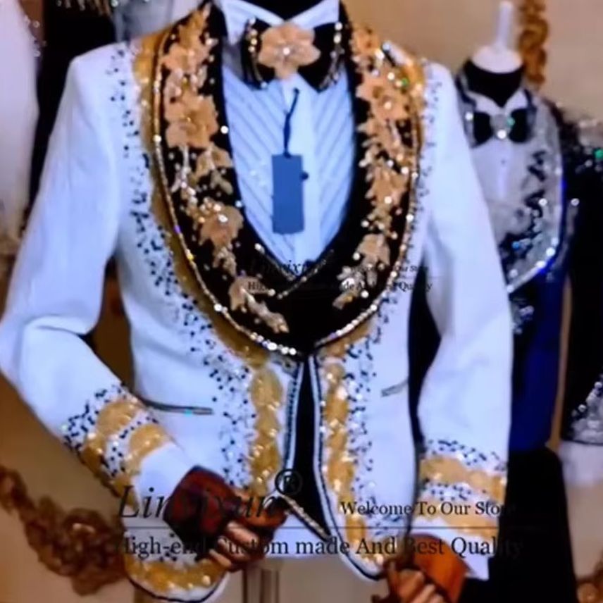 Trajes de hombre con diamantes - Mens Fashion Trajes reseña y precio