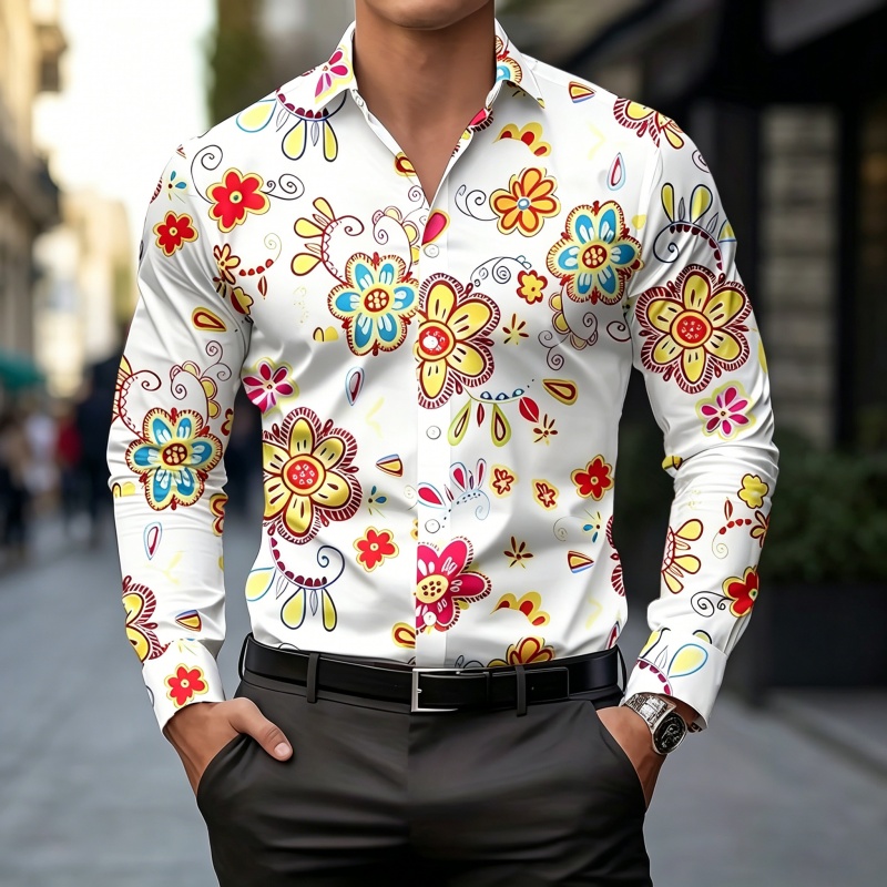 Camisa de hombre 2026, nueva m - Fashion Mens Shirt reseña y precio