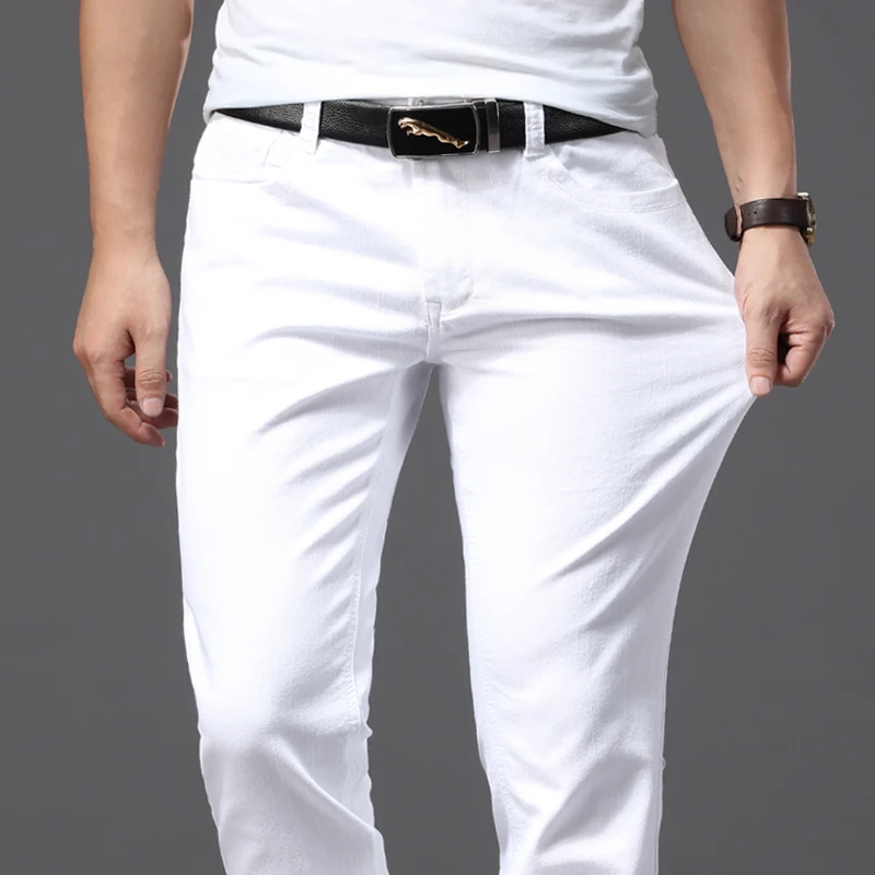 Pantalones vaqueros blancos aj - Men'S Fashion Nova Jeans reseña y precio