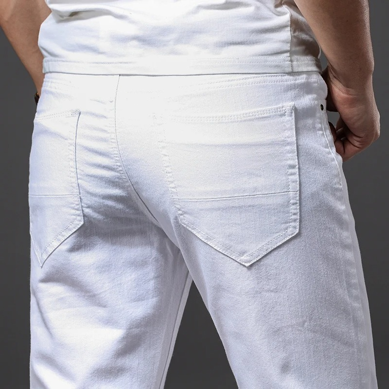 Pantalones vaqueros blancos aj - Men'S Fashion Nova Jeans reseña y precio