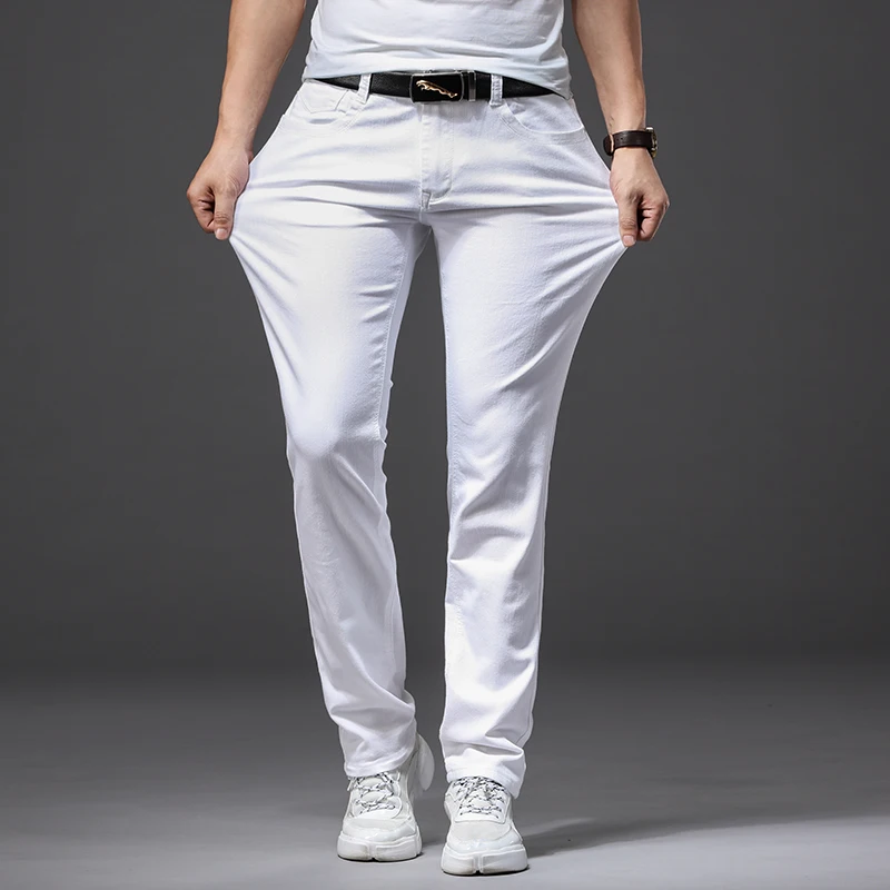 Pantalones vaqueros blancos aj - Men'S Fashion Nova Jeans reseña y precio