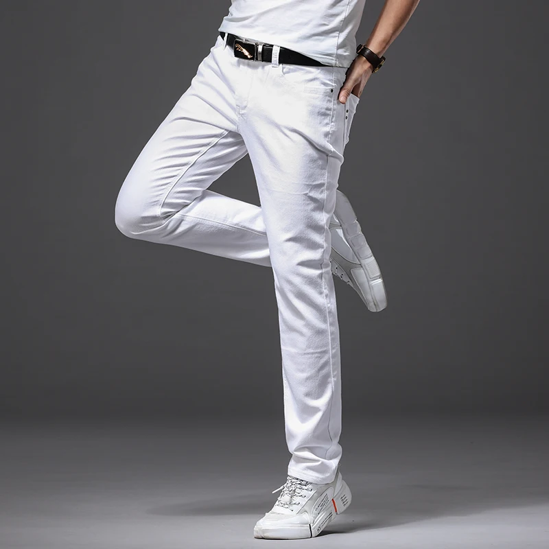 Pantalones vaqueros blancos aj - Men'S Fashion Nova Jeans reseña y precio