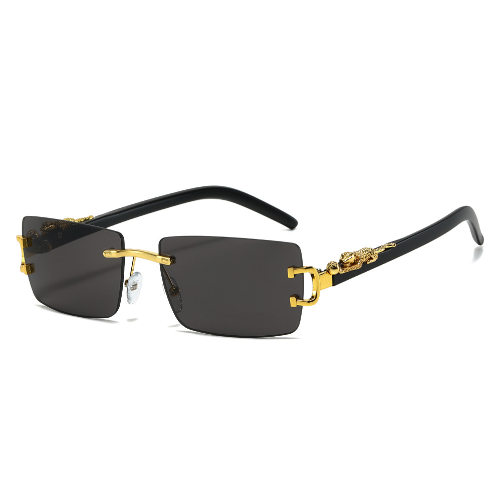 1 Par de Gafas de Sol Vintage  - Men'S Fashion Rimless Glasses reseña y precio