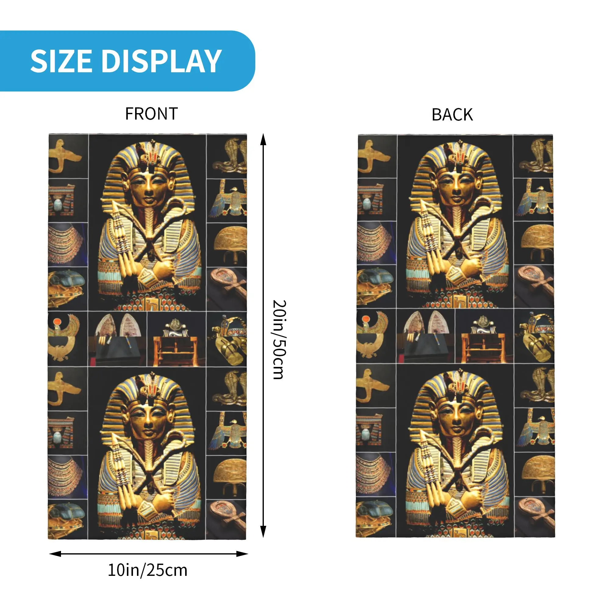 Nueva bandana con hieroglífico - Men Fashion Egypt reseña y precio