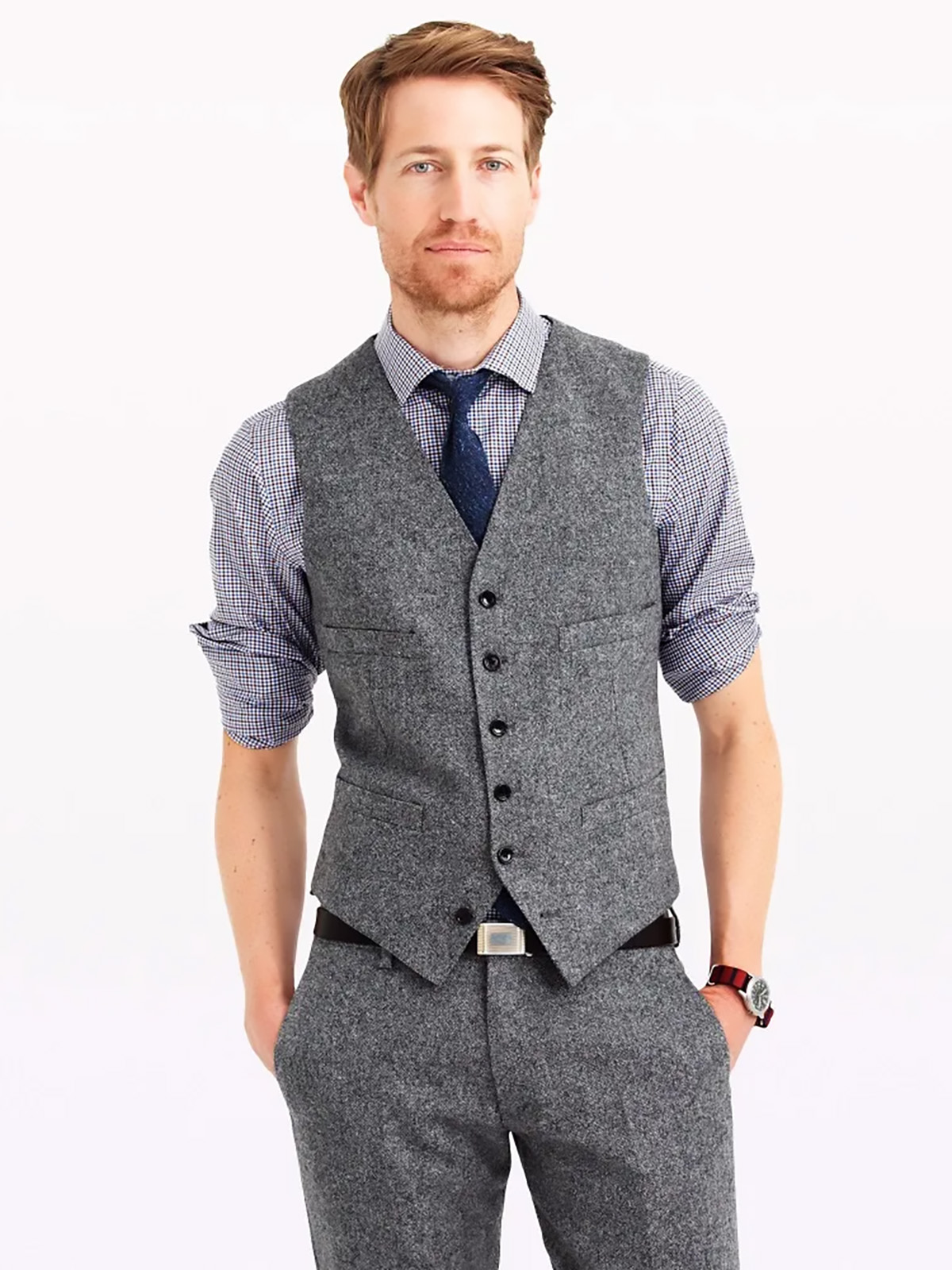 Trajes de Tweed ANNIEBRITNEY P - Mens Fashion Trajes reseña y precio