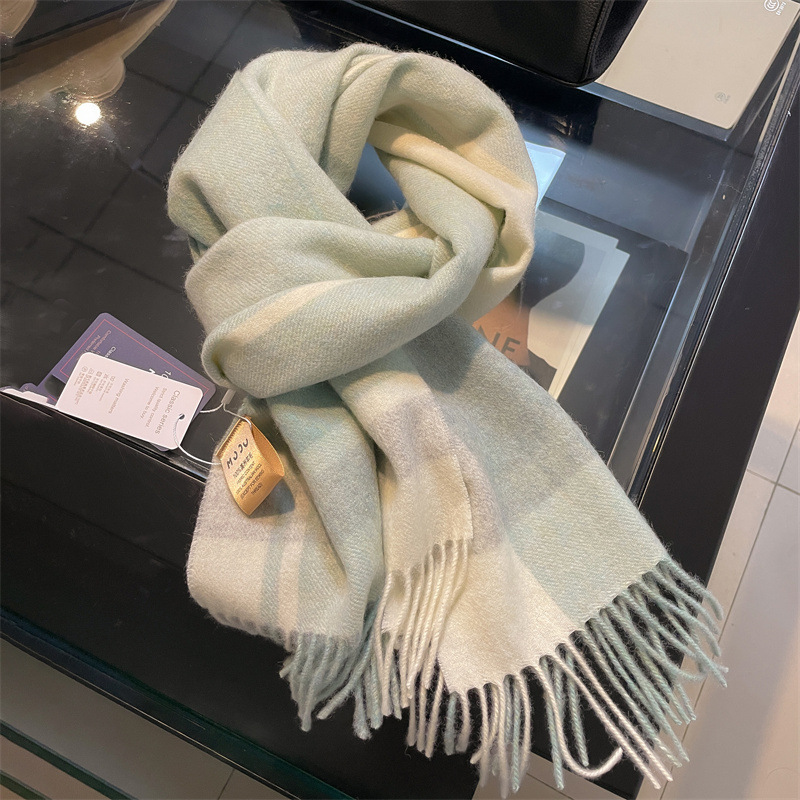 Bufanda de lana 100% pura de a - Men Scarf Wool reseña y precio