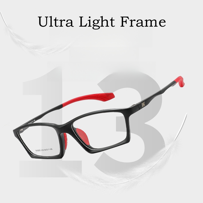YIMARUILI-gafas cuadradas ultr - Men'S Fashion Non Prescription Glasses reseña y precio