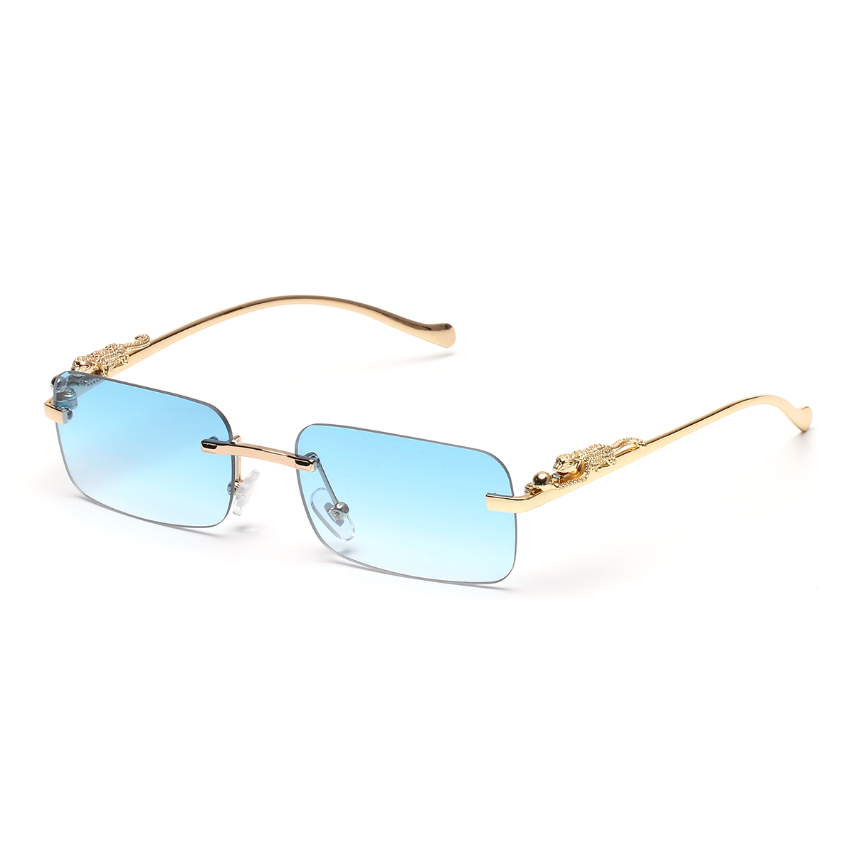 Gafas de sol sin montura UV400 - Men'S Fashion Rimless Glasses reseña y precio