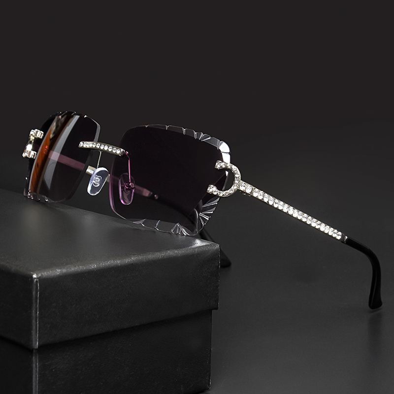 Gafas de Sol Cuadradas Sin Mon - Men'S Fashion Rimless Glasses reseña y precio