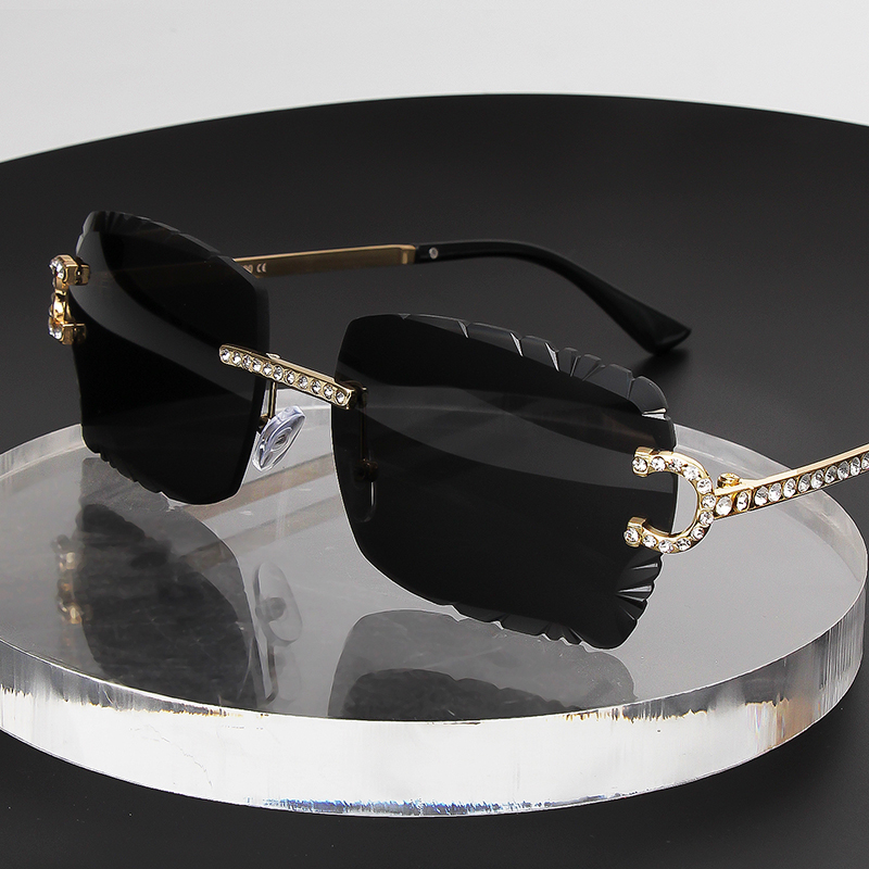 Gafas de Sol Cuadradas Sin Mon - Men'S Fashion Rimless Glasses reseña y precio
