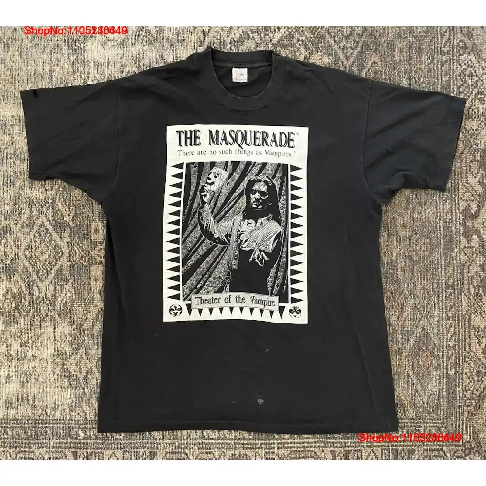 Vintage Rare Vampire The Masqu - Xl Men'S Fashion reseña y precio