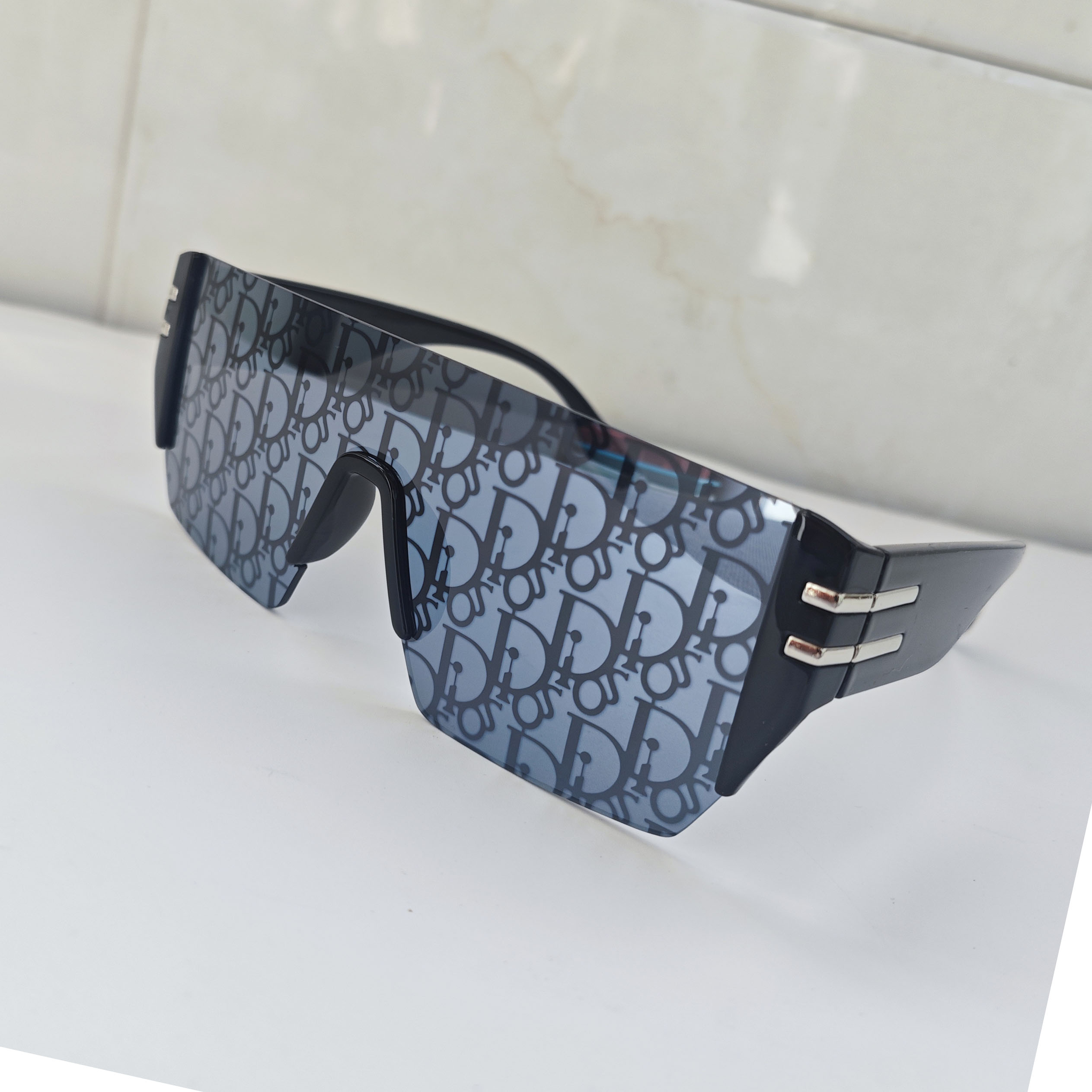 Gafas de Sol de Lujo con Prote - Men'S Fashion Rimless Glasses reseña y precio