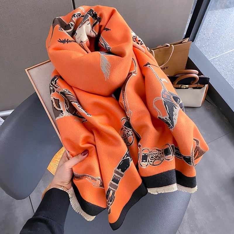 Bufanda de Cachemira de imitac - Men Scarf Wool reseña y precio
