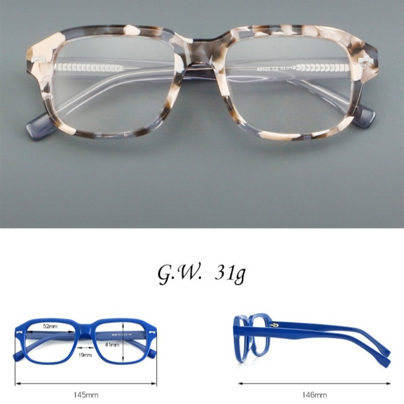 Montura de gafas ópticas de ac - Men'S Fashion Non Prescription Glasses reseña y precio